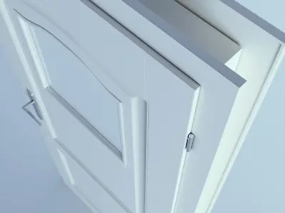 White Door 17 3D model