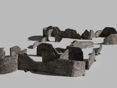 Jungle Ruins  Free 3D model
