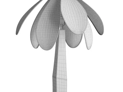 Daisy Table Lamp 3D model