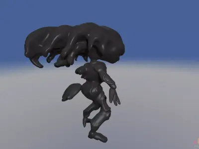 Baby Xenomorph Queen   3D model 3D model