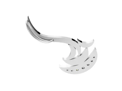 Celestial Lights Pendant 3D print model