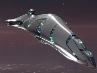 Space Cruiser 3D model