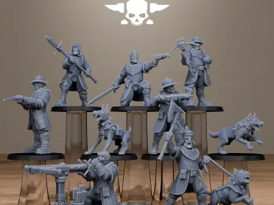 Thorncrest Hunters 3D print model