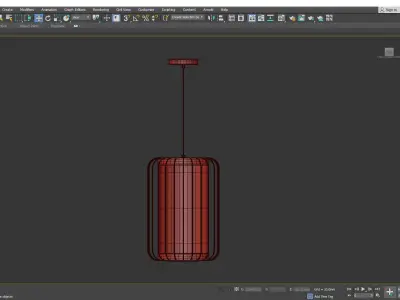 MIGHT chandelier Low-poly 3D model