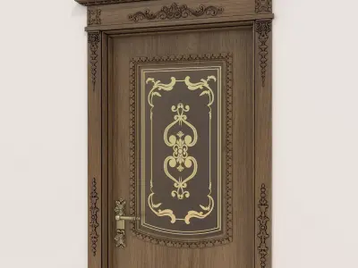 Classic Doors Collection 4 3D model