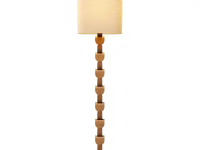 Soho Home floor lamp Felix 3D model