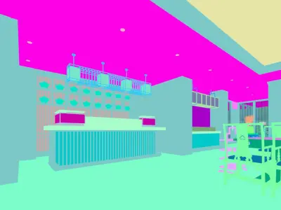 Business - Food Beverage 7-0107 3D model