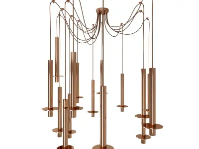 Chandelier Gastrobar 2 3D model