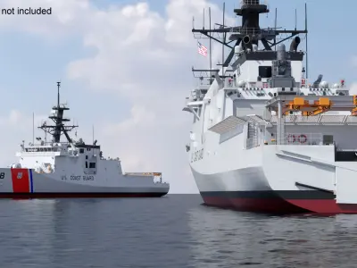 US Coast Guard Ship WMSL-758 Legend Class 