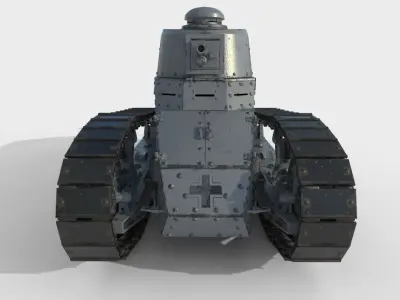 Renault FT17 3D model