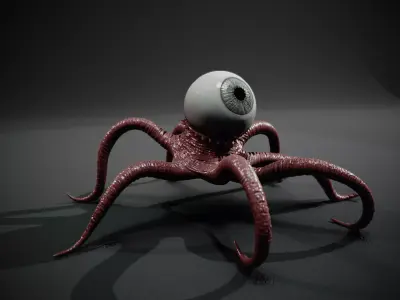 Alien T ocellus alien earth 3D print model