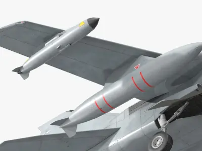  Tornado GR4 Tactical Combat Aircraft Simplified 