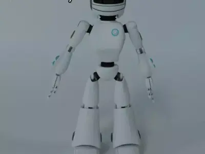 robot 3 3D model