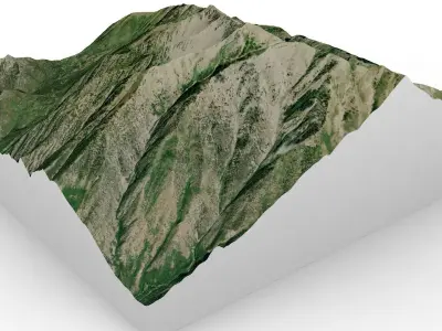 Mount Nebo 3D model