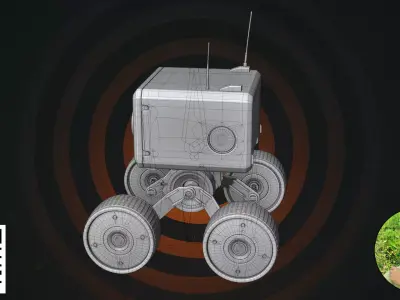 The Rusty Ravager - Rigged 3D model