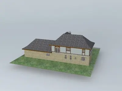 Omega House Free 3D model