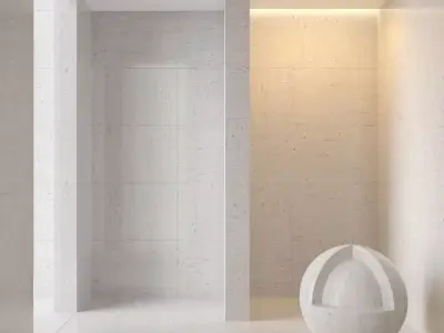 Marble wall 202 3D model