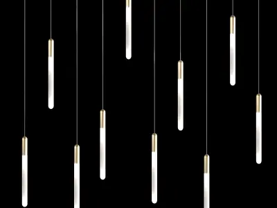 Lucciano pendant light Low-poly 3D model