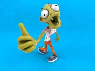 Fun Zombie 3D model