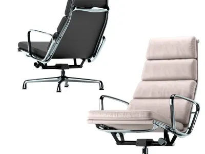 Vitra Soft Pad Armchair 3D model