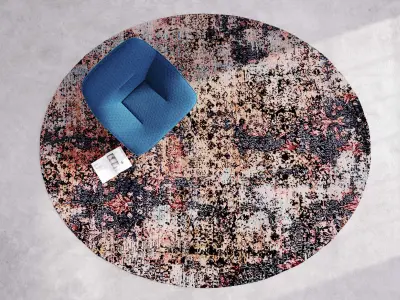 Nilanda NI01 Oval Rug 3D model