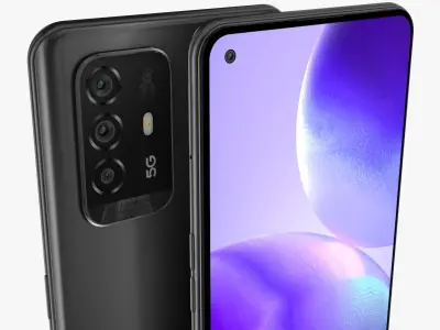 Oppo Reno5 Z Full Colors 3D model
