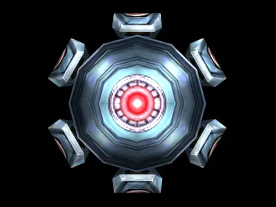 Shipborne-space mine 3D model
