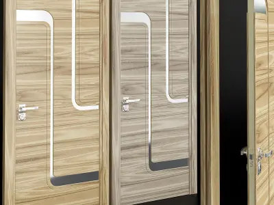 DOOR Collection 39 Pieces 3d model 3D model