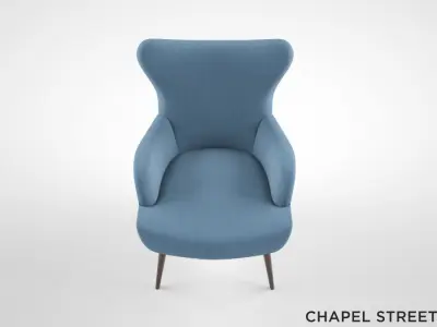 Chapel Street Leonato armchair 3D model