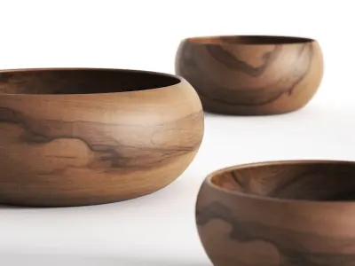 Tondo Bowls 3D model