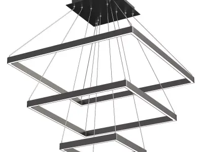 Quad Pendant 3D model