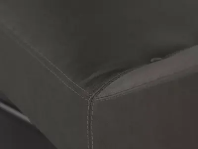 Fred Armless Chaise 3D model