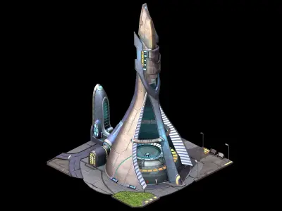 Different dimension - power system 01 3D model