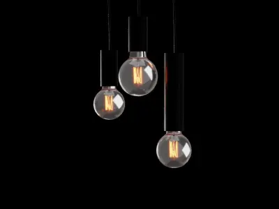 Lamp for interior 004 3D model