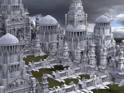 Grand Empires architecture collection 1 3D model