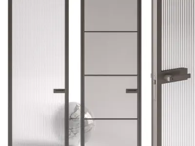 Minimalistic door Estet 3D model