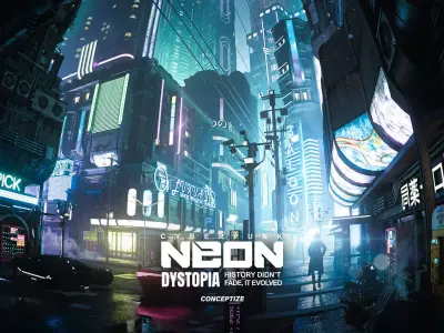 Cyberpunk 3D Pack  Low-poly 3D model