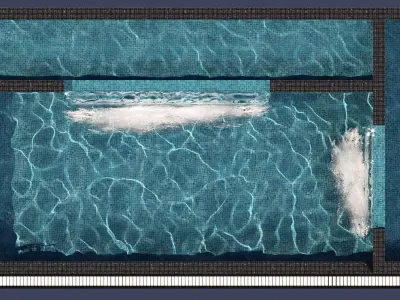 SWIMMING POOL NO48 A 3D model
