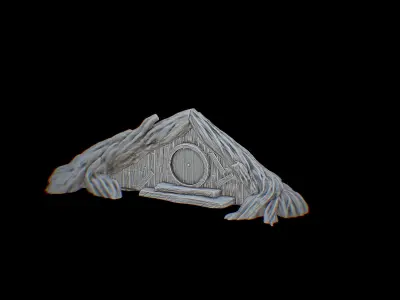 Hobbit Hole Fronts 3D print model
