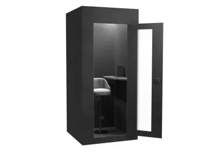 Sound isolation cabin 3D model