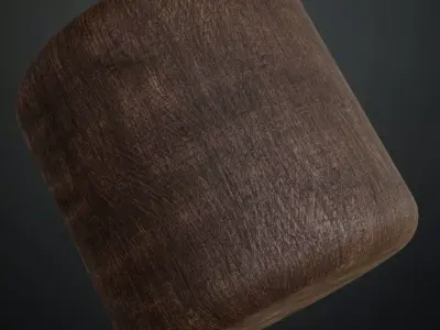 Medieval Ornate Wood Library Drawers PBR Seamless Texture