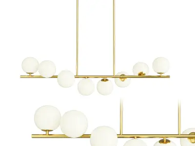 Chandelier Loft It Tely Low-poly 3D model