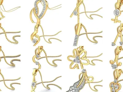 141 Minimalistic Light wt pendant  3D Model Pack