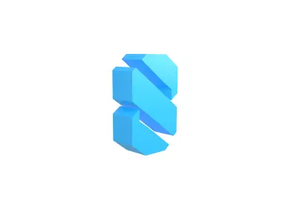 Sci-Fi Number 8 v1 008 Low-poly 3D model