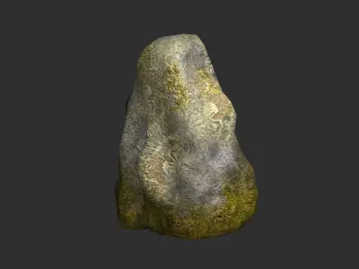 Rock Set 03 - Forest Low-poly 3D model
