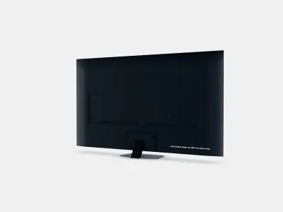 AI 75-inch Neo QLED 4K QN85D Neo QLED 4K AI display 3D model