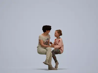 00153Samen004 3D model