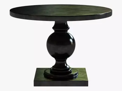 Arcadia  Round Pedestal Table 3D model
