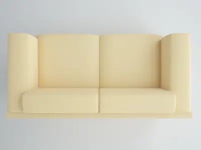 MUUTO Rest Sofa small 3D model