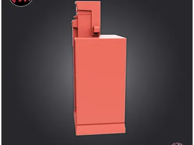 Newspaper Vending Machine 3D print model